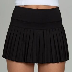 Gold Hinge Black Skirt